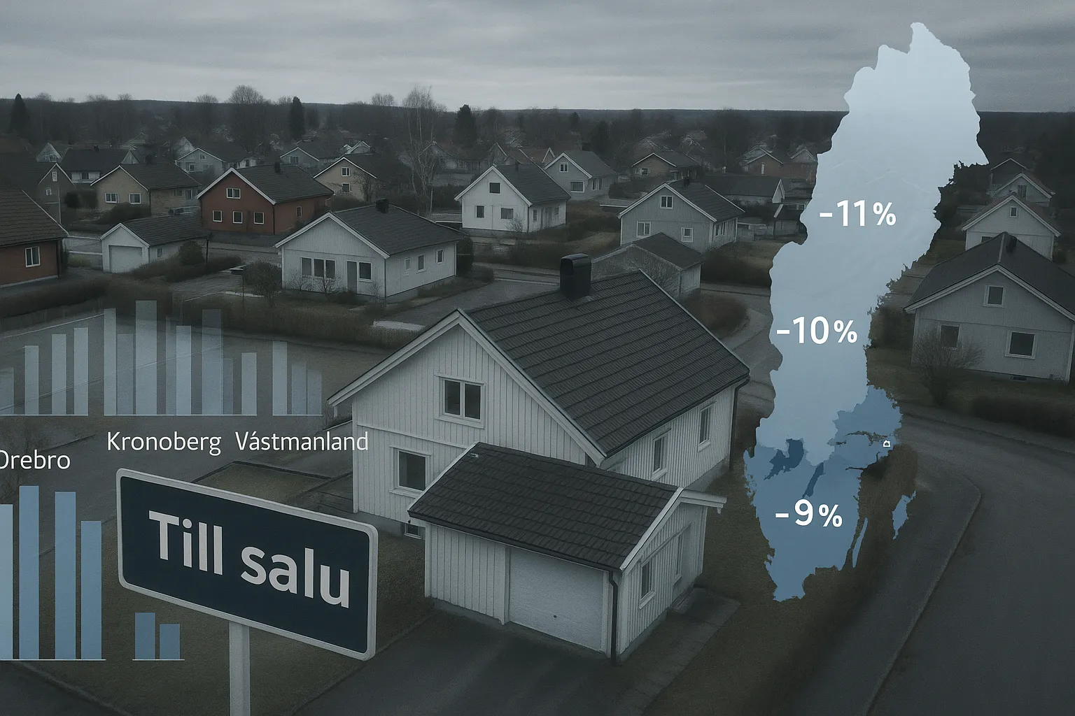 fallande bostadspriser